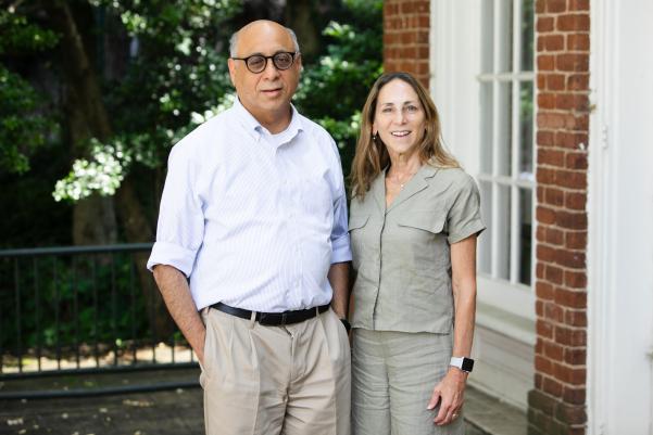 Co-leaders of the VADC Carol Manning and Jaideep Kapur