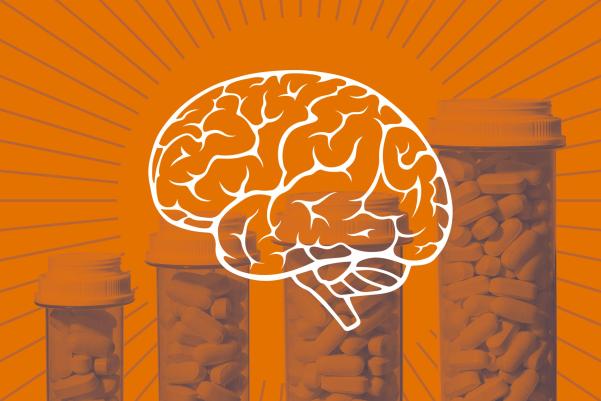 UVA researchers are calling for clinical trials after their research showed existing HIV medications may significantly reduce the risk of Alzheimer’s disease. (Illustration by John DiJulio, University Communications)