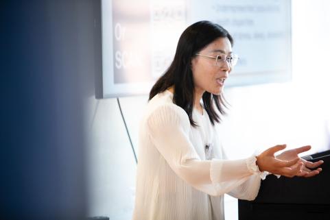 Pitch & Catch funding meeting, photo by Tom Daly