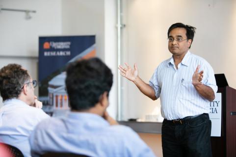 Pitch & Catch funding meeting, photo by Tom Daly